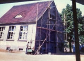 Arbeiten am Schulgebäude 1